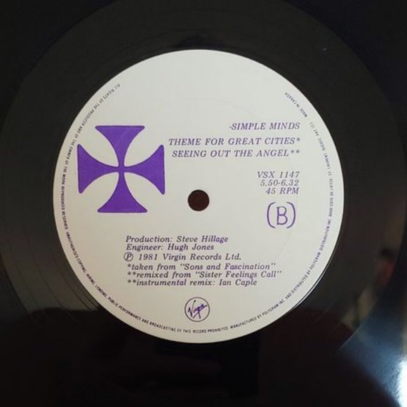 VINTAGE, 1982 SIMPLE MINDS, PROMISED YOU A MIRACLE - Picture 2 of 5